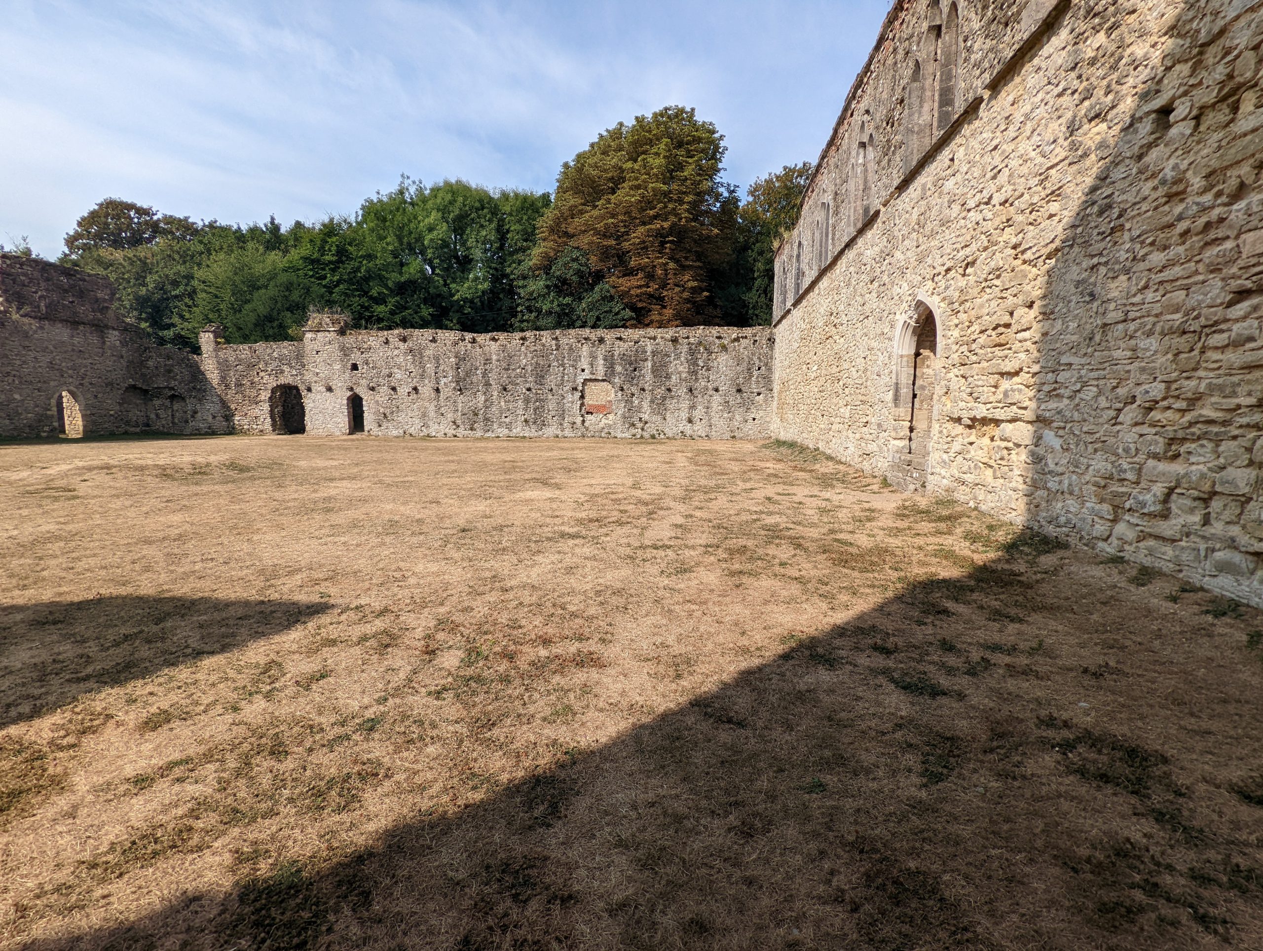 Netley Abbey Cloister